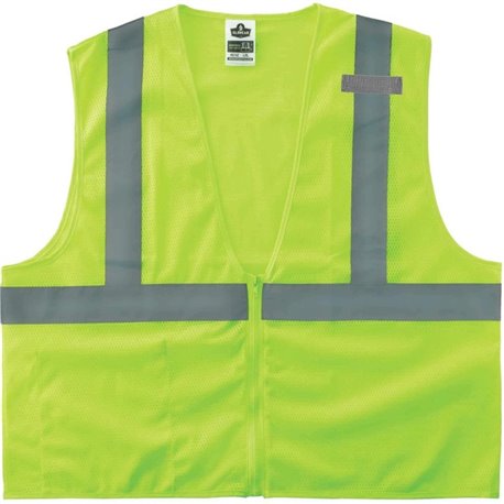 GloWear 8210Z Type R Economy Mesh Vest - Recommended for: Utility, Construction, Baggage Handling, Emergency, Warehouse - Small/