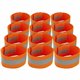 Chill-Its 8001 Arm/Leg Band - 12 / Carton - Small (S)/Medium (M) - 0.3" Height x 2" Width x 6.5" Length - Orange - Elastic, Knit