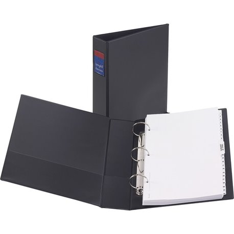 Avery Letter File Wallet - 8 1/2" x 11" - 50 Sheet Capacity - 1 Front Pocket(s) - Poly - Clear - 12 / Box