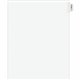 Avery Individual Legal Exhibit Dividers - Avery Style - 1 Printed Tab(s) - Character - U - 8.5" Divider Width x 11" Divider Leng