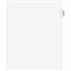 Avery Individual Legal Exhibit Dividers - Avery Style - 1 Printed Tab(s) - Character - V - 8.5" Divider Width x 11" Divider Leng