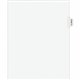 Avery Individual Legal Exhibit Dividers - Avery Style - 1 Printed Tab(s) - Character - W - 8.5" Divider Width x 11" Divider Leng