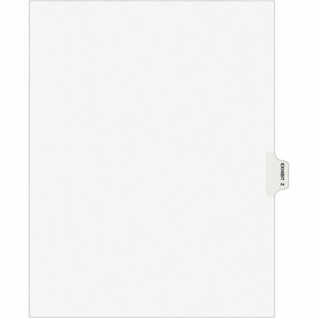 Avery Individual Legal Exhibit Dividers - Avery Style - 10 x Divider(s) - Printed Tab(s) - Character - Z - 10 Tab(s)/Set - 8.5" 