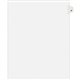 Avery Individual Legal Exhibit Dividers - Avery Style - 25 x Divider(s) - Printed Tab(s) - Character - B - 1 Tab(s)/Set - 8.5" D