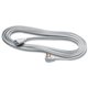 Heavy Duty Indoor 15' Extension Cord - 125 V AC / 15 A - Gray - 15 ft Cord Length - 1