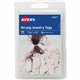 Avery Jewelry Tags, Strung, 13/16" x 3/8" , 100 Tags (6731) - 0.81" Length x 0.38" Width - Round - String Fastener - 36 / Carton