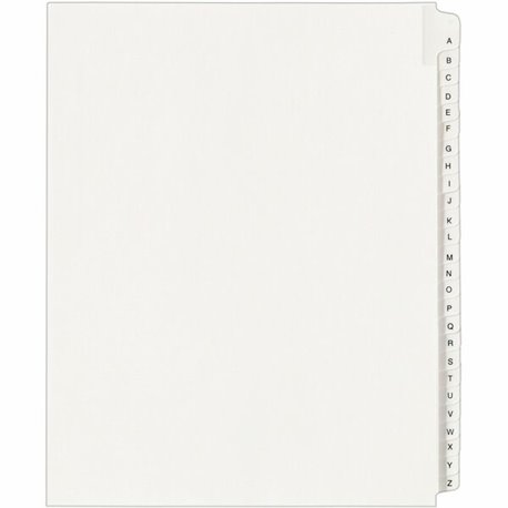 Avery Collated Legal Exhibit Dividers - Allstate Style - 26 x Divider(s) - Printed Tab(s) - Character - A-Z - 26 Tab(s)/Set - 8.