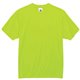 GloWear 8089 Non-certified T-shirt - 5XL Size - Polyester - Lime