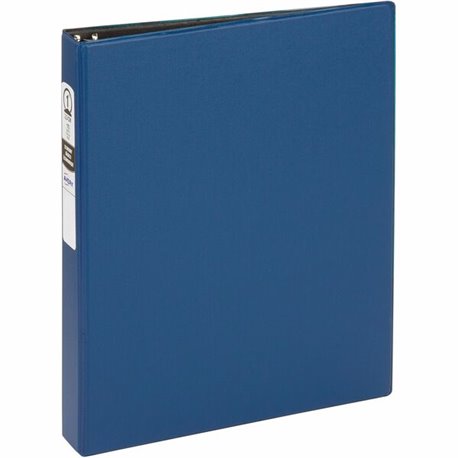 Avery Economy Binder - 1" Binder Capacity - Letter - 8 1/2" x 11" Sheet Size - 175 Sheet Capacity - 3 x Round Ring Fastener(s) -