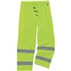 GloWear 8915 Class E Rain Pants - For Rain Protection - 3-Xtra Large Size - Lime - 300D Oxford Polyester, Polyurethane, Polyeste