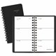 At-A-Glance Weekly Planner, Black, Pocket, 2 1/2" x 4 1/2" - Weekly - 1 Year - January 2025 - December 2025 - 1 Week Double Page