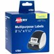 Avery Thermal Roll Labels, 2.25" x 1.25" , 1,000 White Labels (4186) - 1 1/4" Height x 2 1/4" Width - Permanent Adhesive - Recta