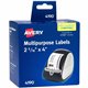 Avery Thermal Roll Labels 2-5/16"x4" , 300 White Shipping Labels (4190) - 2 5/16" Height x 4" Width - Permanent Adhesive - Recta