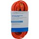 Compucessory Heavy-duty Indoor/Outdoor Extension Cord - 16 Gauge - 125 V AC / 13 A - Orange - 50 ft Cord Length - 1
