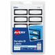 Avery Durable Labels, 3/4" x 1-3/4" , Black Border, 60 Total (5219) - 3/4" Height x 1 3/4" Width - Permanent Adhesive - Rectangl