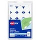 Avery Mailing Seals, Permanent, 1" Diameter, 600 Labels (5247) - Matte - 600 / Pack - Permanent Adhesive, Laminated, Moisture Re