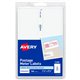 Avery Address Label - 1 1/2" Width x 2 3/4" Length - Permanent Adhesive - Rectangle - White - Paper - 4 / Sheet - 40 Total Sheet