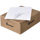 Avery Address Label - 3 2/5" Height x 9" Width x 11 1/5" Length - Permanent Adhesive - Rectangle - Matte White - Paper - 33 / Sh