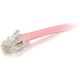 C2G 6 ft Cat6 Non Booted UTP Unshielded Network Patch Cable - Pink - 6 ft Category 6 Network Cable for Network Device - First En