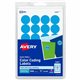 Avery Removable Color-Coding Labels, 3/4" Diameter, 1,008 Labels (5461) - - Width3/4" Diameter - Removable Adhesive - Round - La