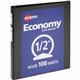 Avery Economy View Binder - 1/2" Binder Capacity - Letter - 8 1/2" x 11" Sheet Size - 100 Sheet Capacity - 3 x Round Ring Fasten