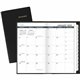 At-A-Glance Monthly Planner, Black, Pocket, 3 1/2" x 6" - Monthly - 13 Month - January 2025 - January 2026 - 1 Month Double Page