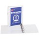 Avery Economy View Binder - 1" Binder Capacity - Statement - 5 1/2" x 8 1/2" Sheet Size - 175 Sheet Capacity - 3 x Round Ring Fa