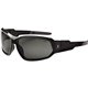 Skullerz Loki Smoke Lens Safety Glasses - Black Frame/Smoke Lens