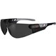 Skullerz SAGA Smoke Lens Matte Frameless Safety Glasses / Sunglasses - Recommended for: Construction, Carpentry, Woodworking, La