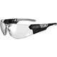 Skullerz SAGA In/Outdoor Lens Matte Frameless Safety Glasses / Sunglasses - Recommended for: Indoor/Outdoor - Eye Protection - M