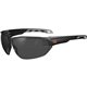 Skullerz VALI Smoke Lens Matte Frameless Safety Glasses / Sunglasses - Recommended for: Construction, Carpentry, Woodworking, La