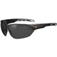 Skullerz VALI Anti-Fog Smoke Lens Matte Frameless Safety Glasses / Sunglasses - Recommended for: Construction, Carpentry, Woodwo