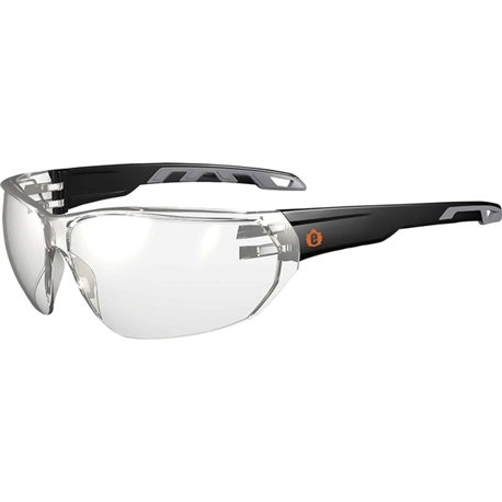 Skullerz VALI In/Outdoor Lens Matte Frameless Safety Glasses / Sunglasses - Recommended for: Indoor/Outdoor - Eye Protection - M