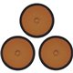 Skullerz 8983 Hard Hat Pad Replacement (3-Pack) - 3 Pack - Orange