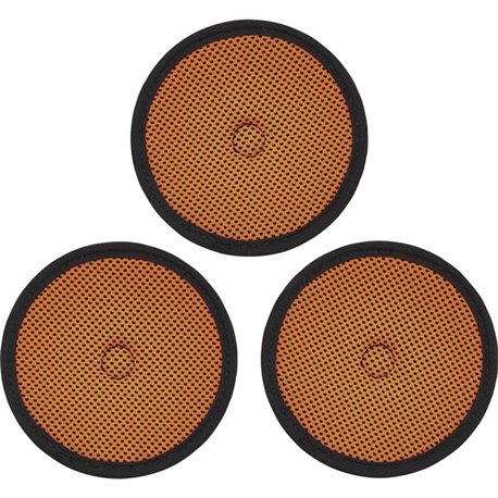 Skullerz 8983 Hard Hat Pad Replacement (3-Pack) - 3 Pack - Orange