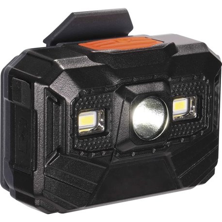 Skullerz 8987 Rechargeable Hard Hat Light - LED - 300 lm Lumen - Battery Rechargeable - Battery - Drop Resistant, Dust Resistant