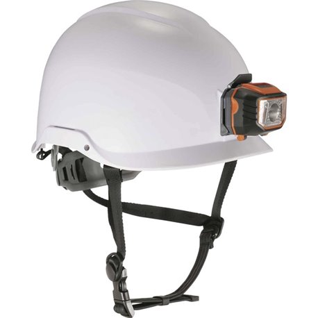 Skullerz 8974LED Class E Safety Helmet - Recommended for: Construction, Utility, Oil & Gas, Forestry, Mining, General Purpose, C