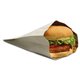 Bagcraft Foil Insulator Sandwich Bags - 5.50" Width x 2" Depth - White - 1000/Carton - Sandwich, Fried Chicken