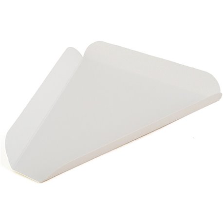 SEPG Southern Champ Pizza Wedge Trays - Serving, Pizza - White - Paper Body - 500 / Carton