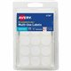 Avery Removable Multi-Use ID Labels on Small Sheets - Handwrite Only - - Width3/4" Diameter - Removable Adhesive - Round - White