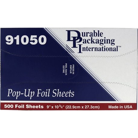 Ocala Southeastern Smart Aluminum Foil Sheets - 18" Width x 500 ft Length - Moisture Resistant - Aluminum Foil - Silver - 3000 /