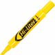 Avery Desk Style Highlighters - Chisel Marker Point Style - Yellow - Yellow Barrel - 12 / Dozen