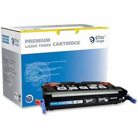 Elite Image Remanufactured Toner Cartridge - Alternative for HP 501A (Q6470A) - Laser - 6000 Pages - Black - 1 Each