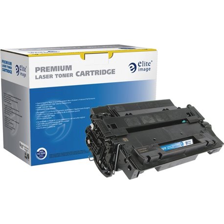 Elite Image Remanufactured Toner Cartridge - Alternative for HP 55X (CE255X) - Laser - Ultra High Yield - Black - 20000 Pages - 