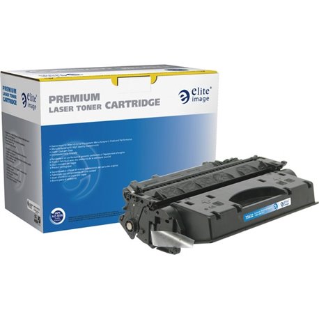 Elite Image Remanufactured Toner Cartridge - Alternative for HP 05X (CE505X) - Laser - Ultra High Yield - Black - 8000 Pages - 1