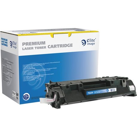 Elite Image Remanufactured MICR High Yield Laser Toner Cartridge - Alternative for HP 80A (CF280A) - Black - 1 Each - 2700 Pages