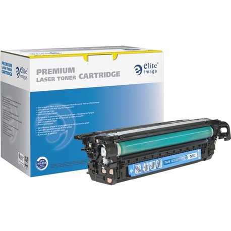 Elite Image Remanufactured Toner Cartridge - Alternative for HP 648A (CE261A) - Laser - 11000 Pages - Cyan - 1 Each