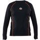N-Ferno 6435 Thermal Base Layer Long Sleeve Shirt - Medium Size - Fabric - Black