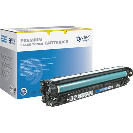 Elite Image Remanufactured Laser Toner Cartridge - Alternative for HP 650A (CE270A) - Black - 1 Each - 13500 Pages