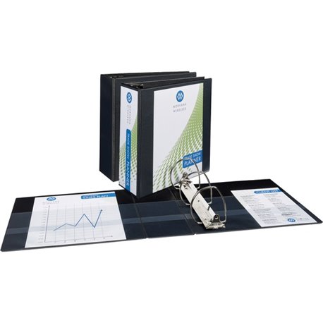 Avery Durable View Binders - EZD Rings - 4" Binder Capacity - Letter - 8 1/2" x 11" Sheet Size - 780 Sheet Capacity - 3 x D-Ring